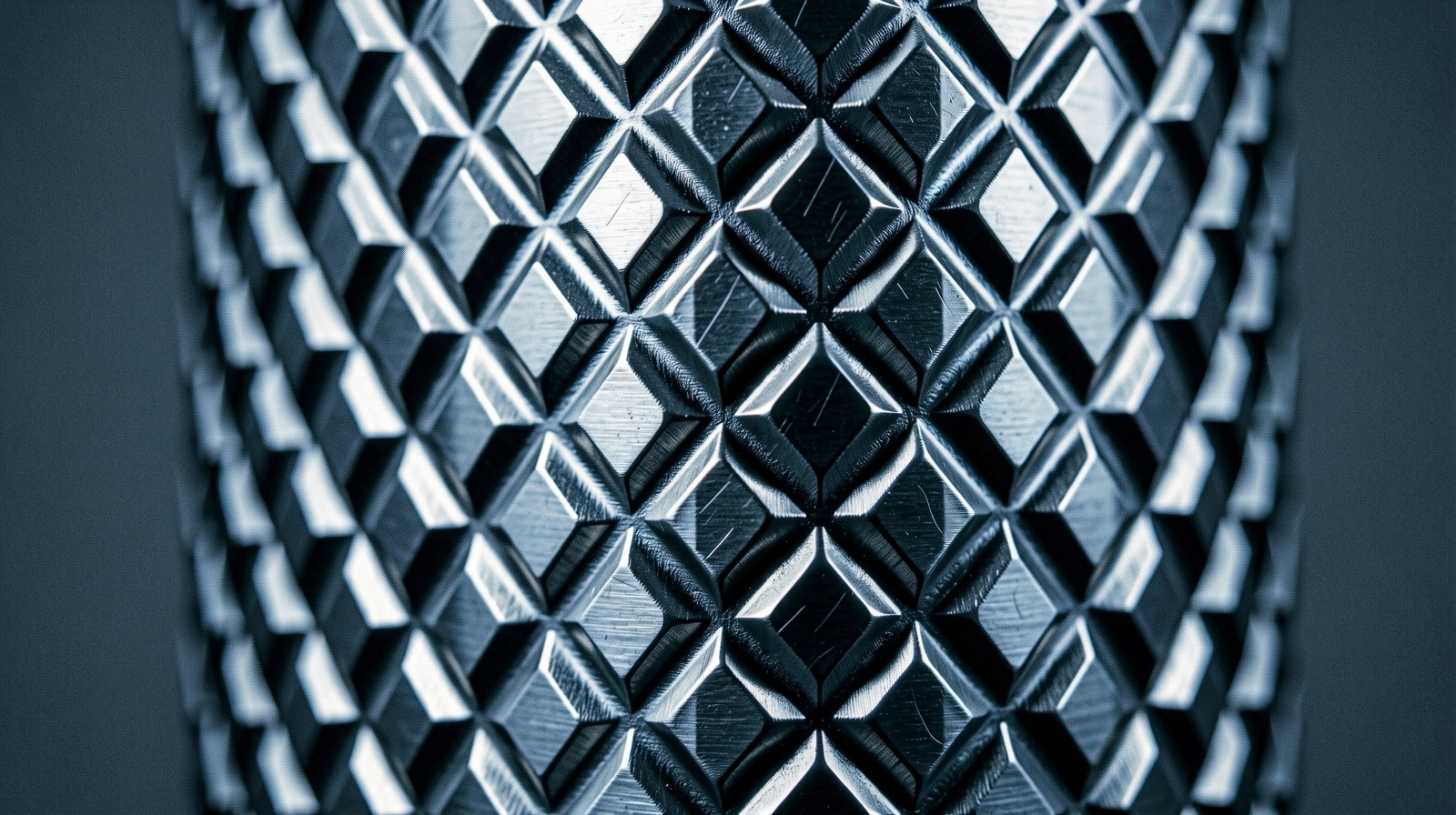 Machined metal surface detail